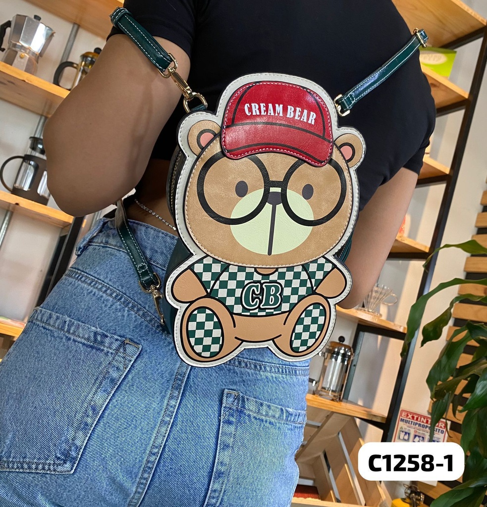 Maletin Cream Bear C1258-1