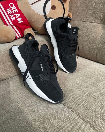 Armani Exchange Negro Suela Blanco AR6