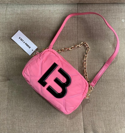 Carriel Bimba Lola Rosado Negro