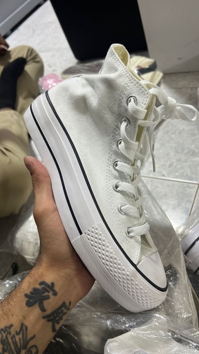 Converse Suela Alta Blanca Bota CV5