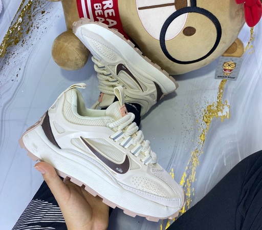 Nike Bailleli Beige-Café NK715
